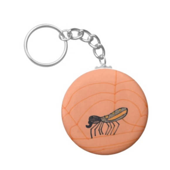 Button Keychains - Art by Child on Autism Spectrum - Picture 2 of 7